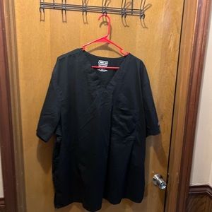 Black Cherokee Scrub Top